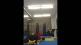 DJ Guzda - BATTLE ROPES SUPERMAN PUSH UPS SLAMS with 1.5" Battle Rope (40ft)