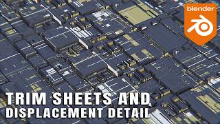Trim Sheets and Displacement Details Using Random Flow