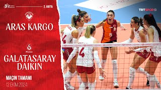 Maçın Tamamı | Aras Kargo - Galatasaray Daikin  'Vodafone Sultanlar Li