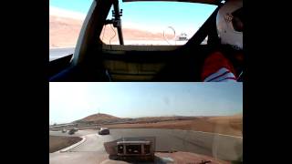 24 Hours of Lemons - Sunday Morning Traffic on the Thunderhill 5-mile - Pinewood Dirtbags #282