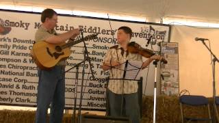 Cute Boy plays at the 30th Annual Smoky Mountain Fiddlers Convention