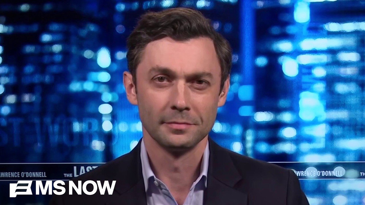 Video: Ossoff warns of Trump meddling in Georgia after election-integrity speech