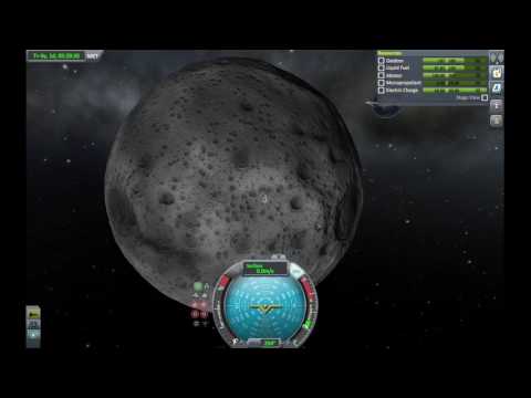 Kerbal Space Program: To the Mun and back with a tiny rocket