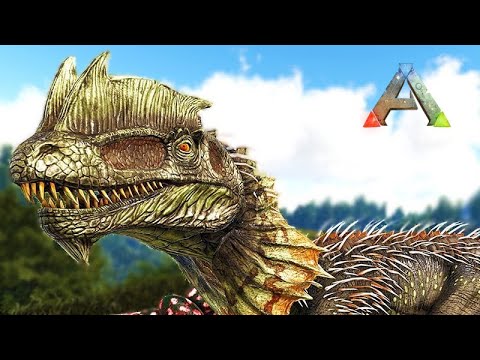 Chegou a hora do CAMPEONATO de DILOFOSSAURO - ARK LOST ISLAND