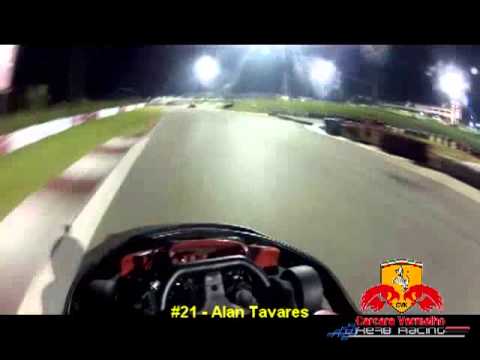 CPKA Night 11º Etapa - Onboard  Alan Tavares