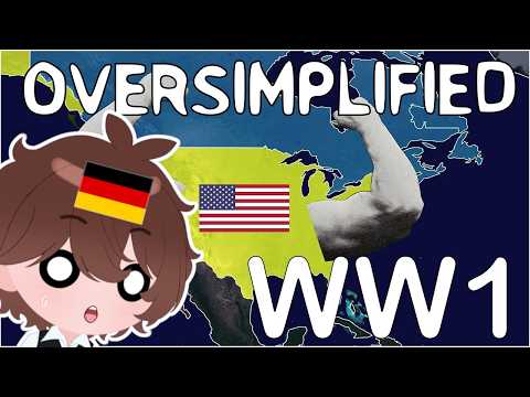 GERMANY did WHAT? | German VTuber Reacts to WW1 by Oversimplified for the FIRST Time
