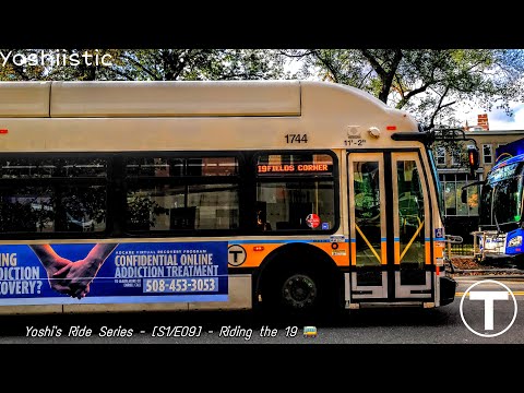 The Road Runner! Albany Edition | Yoshi's Ride Series {S1-E09} - Riding the 19 🚌 - {MBTA}