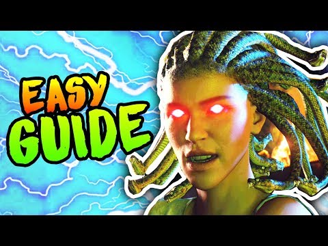 COMPLETE ANCIENT EVIL EASTER EGG GUIDE TUTORIAL (Black Ops 4 Zombies Easter Egg Walkthrough)