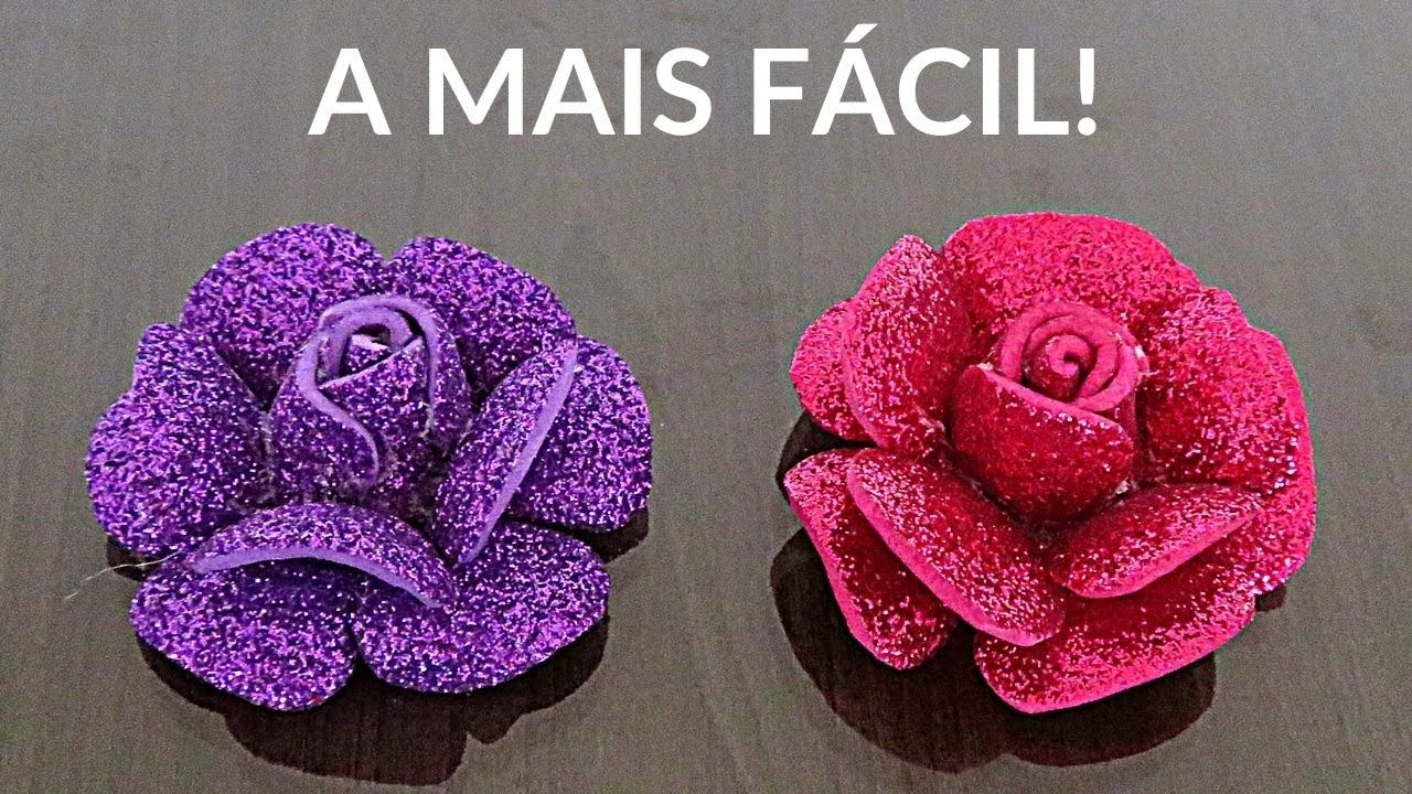Watch Now Como fazer rosa de EVA apenas com círculos (não precisa de molde!) | Pricity Como fazer rosa de EVA apenas com círculos (não precisa de molde!) | Pricity