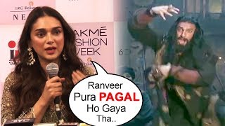 Padmavati: Aditi Rao Hydari Talks About Playing Ranveer Singhs Wife In Padmaavat