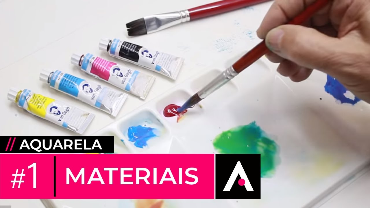 AQUARELA #1 // Técnicas e materiais