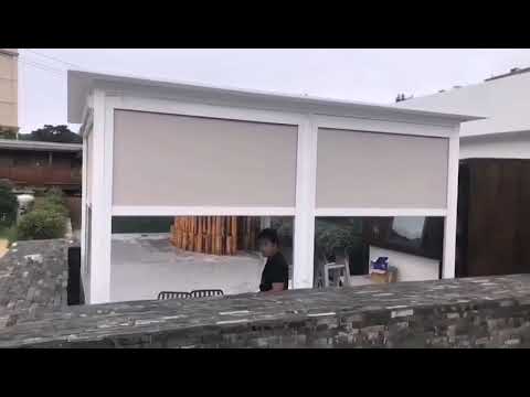 Động cơ rèm thông minh - rèm cuốn tự động ngoài trời