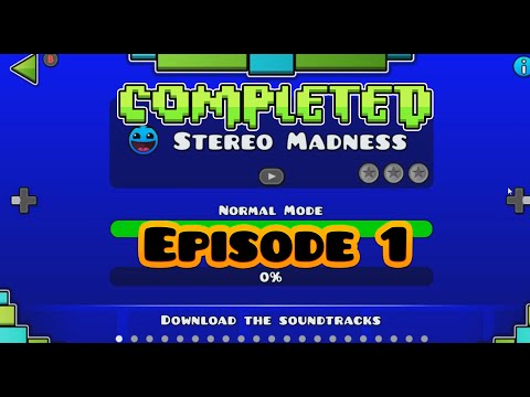 Geometry Dash - Stereo Madness (Completed)