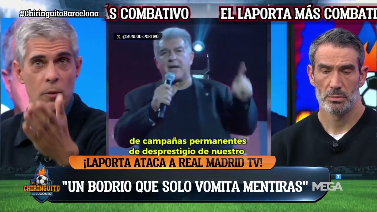 😯 La BRUTAL RESPUESTA de J.L. SÁNCHEZ a LAPORTA