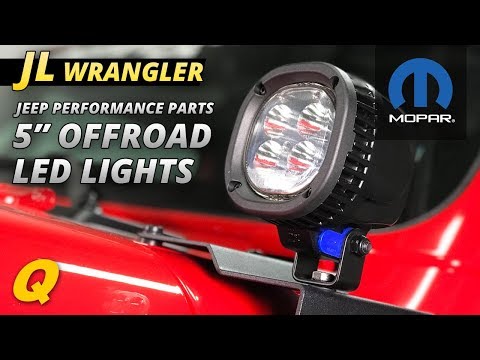 Mopar 5" LED Offroad Lights for Jeep Wrangler JL