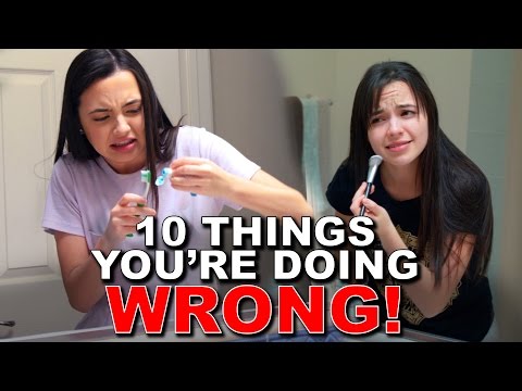 10 Things You're Doing Wrong - Merrell Twins Video