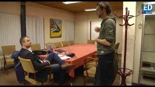 preview picture of video 'Rob Scheepers in Maarheeze: nietjes en buigen'