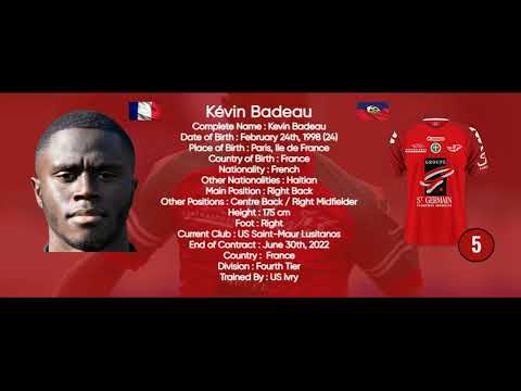 Kevin Badeau : Chapter II (Saint-Maur Lusitanos 2022) | Right Back 98' 🇨🇵🇭🇹