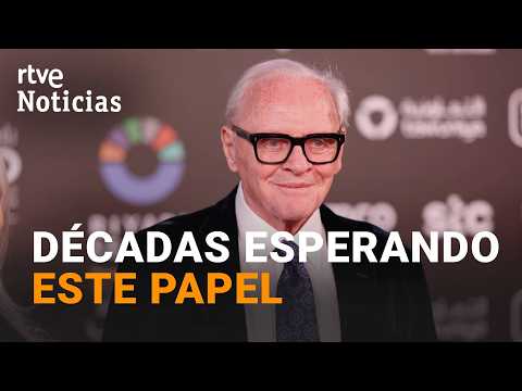 Anthony Hopkins cumple un sueño pendiente y debuta en la música | RTVE Noticias