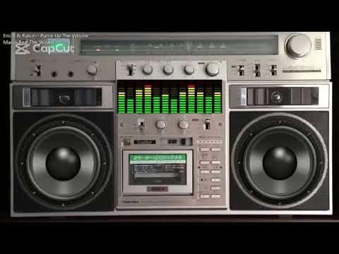 Eric B & Rakim - Pump Up The Volume - (Ghetto Blaster Boombox)