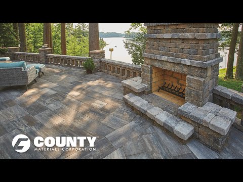 Advantages of County Materials Landscape Products - Driftwood Place Project Feature