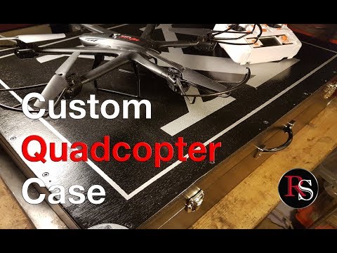 DIY - Making A Custom Quadcopter Case / Box And Launch Pad Video