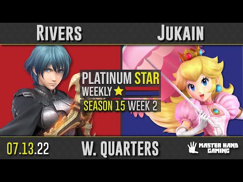 PSW S15:W2 - Rivers (Byleth) Vs. Jukain (Peach) - W Quarterfinals