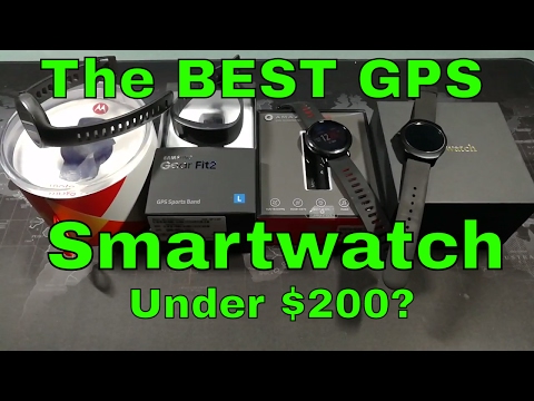 My Favorite GPS Smartwatch?  TicWatch 2? Gear Fit 2? Moto 360 Sport?  Xiaomi Amazfit Pace?