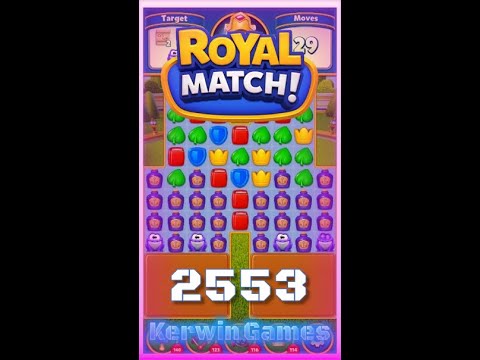 Royal Match Level 2553 - No Boosters Gameplay