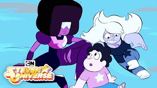 Toddler Steven Moves in with the Crystal Gems | Steven Universe | Cartoon Network