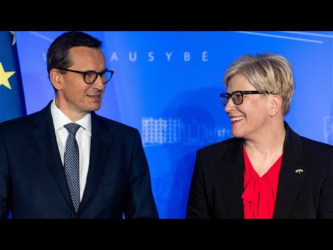 Lietuvos ir Lenkijos premjerų susitikime – regiono saugumas, parama Ukrainai ir NATO susitikimas