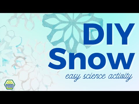 I MIXED BAKING SODA & SHAVING CREAM!! | snow | chemical reaction