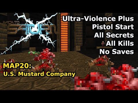 Doom II: BTSX E1 - MAP20: U.S. Mustard Company (Ultra-Violence Plus 100%)