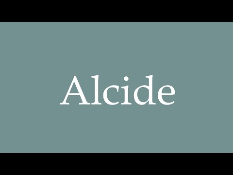 How to Pronounce ''Alcide'' Correctly in French