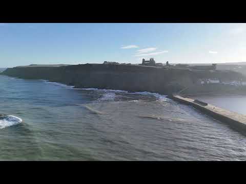 Whitby by Drone