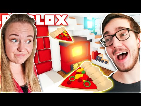 BYGGER ET PIZZARUM TIL MIN KÆRESTE! | Roblox: Adopt me