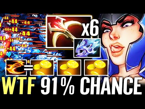 🔥 6x Bounce + Daedalus LUNA BROKEN META — 91% Proc Critical Strike GODLIKE Carry Dota 2 Pro