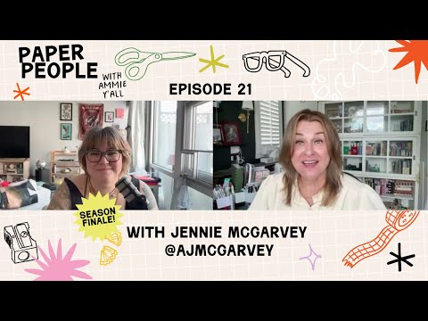 @JennieMcGarvey | Paper People Podcast