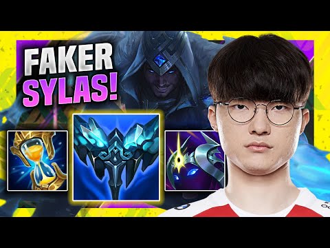FAKER IS A MONSTER WITH SYLAS! - T1 Faker Plays Sylas Mid vs Sett! | Season 11