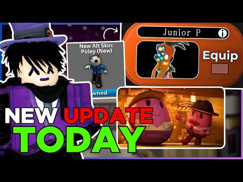 NEW PIGGY UPDATE COMING TODAY.. + NEW SEASON 9 CONFIRMED + NEW SECRET BADGE IN PIGGY | Piggy News