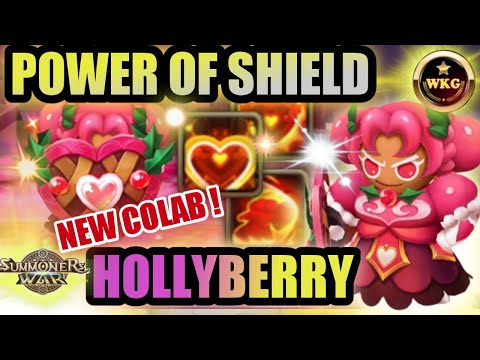 NEW COLAB HOLLYBERRY COOKIES MAKE STRONG SHIELD IN RTA - Summoners War