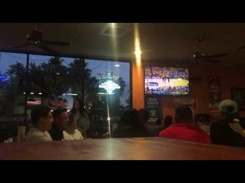 Final minutes of the 2017 NBA finals game 5