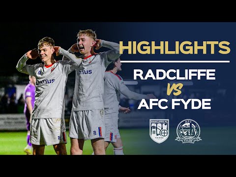 Highlights: Radcliffe 3-3 AFC Fylde