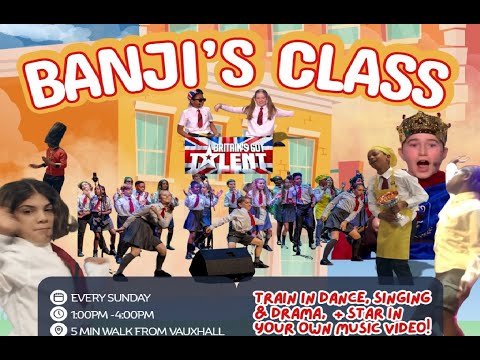Banji's Class is Back, 2026!  Apply for a place!