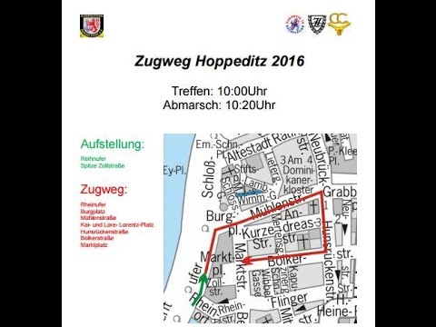 2016 1111 Sessionseröffnung Zug zum Rathaus YT