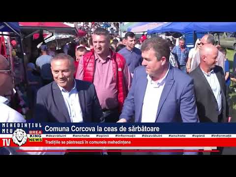 COMUNA CORCOVA LA CEAS DE SĂRBĂTOARE