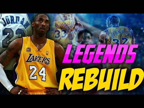 EPIC LEGENDS FANTASY DRAFT REBUILD!! BEST TEAM EVER! - NBA 2K17 MYLEAGUE