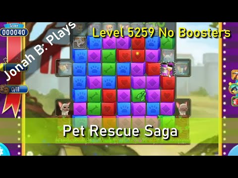 Pet Rescue Saga Level 5259 No Boosters