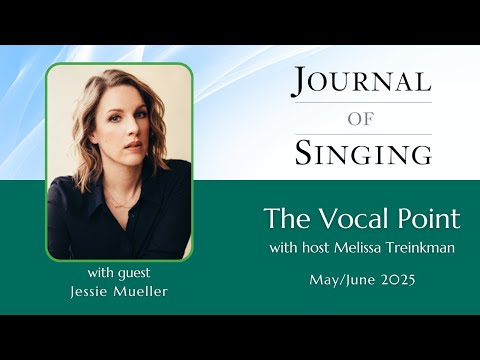 Jessie Mueller | The Vocal Point with host Melissa Treinkman – Journal of Singing May/June 2025