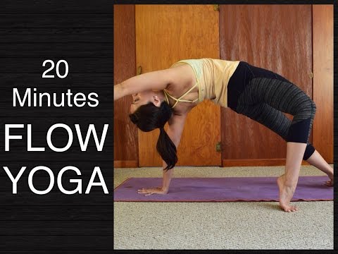 20 Minute Energizing Vinyasa Flow Yoga (Intermediate & Strong Beginners)